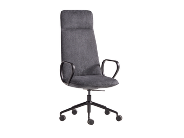 KORI - Height-adjustable executive chair with 5-spoke base with armrests by INCLASS