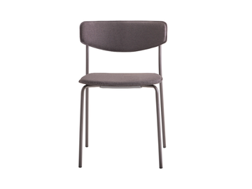 LEA - Stackable fabric chair open back by INCLASS