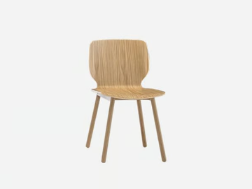 NIM - Wood veneer chair by INCLASS