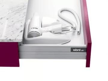 A0452D - Polypropylene Electrical hairdryer for hotels by INDA®