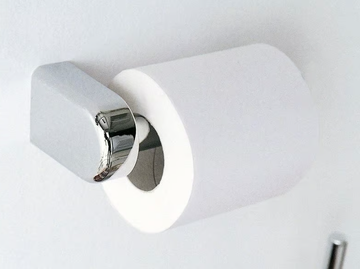A38250 - Chromed brass toilet roll holder by INDA®