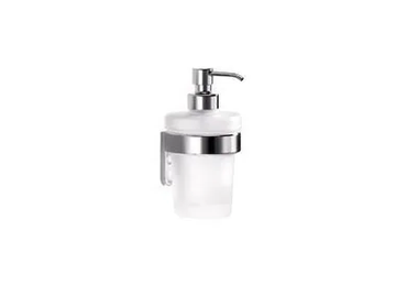 EGO - Wall-mounted satin glass Bathroom soap dispenser by INDA®