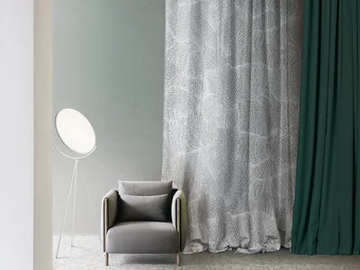 MAREE - Trevira® CS fabric for curtains by Inkiostro Bianco