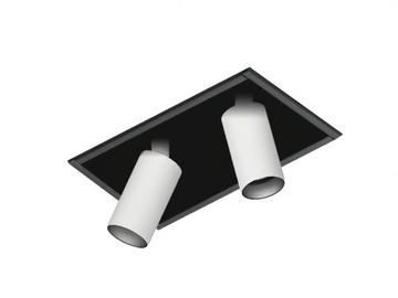 ATOS RIQ / RVQ - Semi-inset multiple LED spotlight by Intra lighting