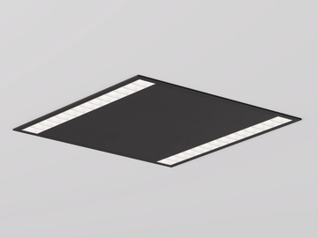 DEMI RV LGO - Recessed LED Lamp for false ceiling by Intra lighting