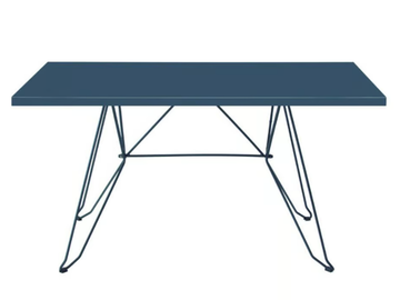 CADAQUES - Rectangular steel garden table by ISIMAR