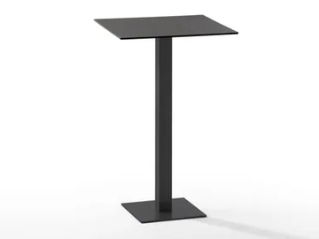 MAX - Square powder coated steel high table by ISIMAR