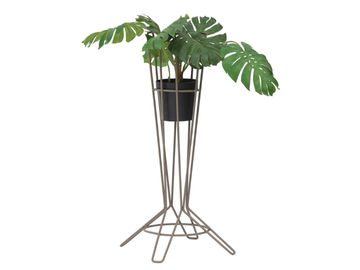 NOSTRUM - High galvanized steel garden vase by ISIMAR
