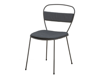 SEDNA - Powder coated steel garden chair by ISIMAR