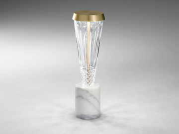 ADELE - Handmade crystal table lamp by Italamp