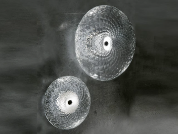 CICLA 203/PL - Blown glass wall lamp / ceiling lamp by Italamp