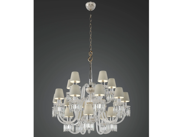 EGLE - LED dimmable crystal chandelier by Italamp