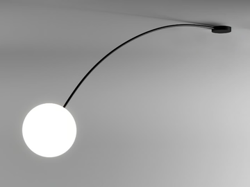 FILO - LED metal ceiling lamp by Italamp