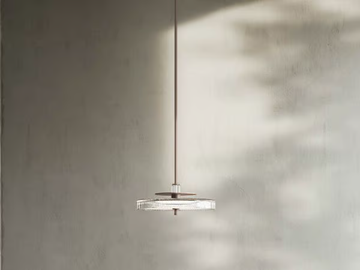 GILDA - LED crystal pendant lamp by Italamp
