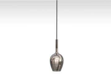 ROSÈ 3050/S1 - Blown glass pendant lamp by Italamp
