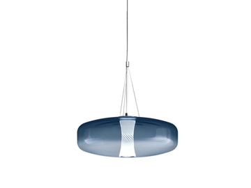 SOLENE - LED blown glass pendant lamp by Italamp