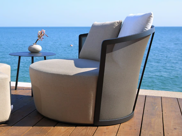 BOLERO 91259 - Fabric garden armchair by IVINI