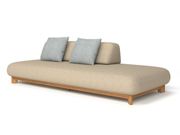 CALA 91333E/91333XL-250/91333ES-320 - Upholstered Sunbrella® fabric garden daybed by IVINI