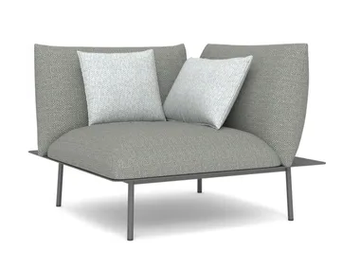 KONA 91290C - Corner fabric garden armchair by IVINI