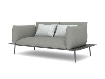 KONA 91290L - 2 seater fabric garden sofa by IVINI