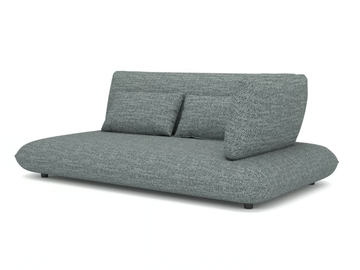 OZE 91338L-L/91338L-R - 2 seater Sunbrella® fabric garden sofa by IVINI