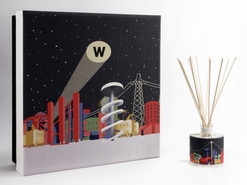 DRAWINGS Premium - Melograno - Natural stone Air freshener dispenser by IWISHYOU