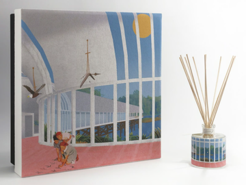 DRAWINGS Premium - Uva e Mirtilli - Natural stone Air freshener dispenser by IWISHYOU