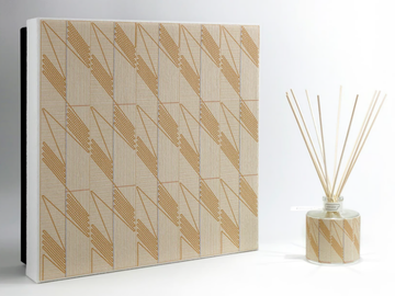 GRAFISMI & SCENARI Premium - Tabacco e A - Natural stone Air freshener dispenser by IWISHYOU