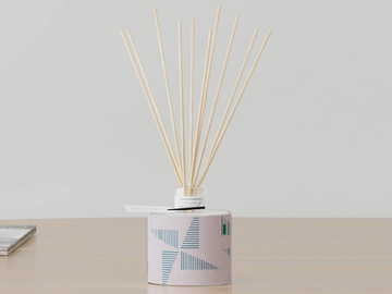 GRAFISMI & SCENARI Prestige - Melograno - Natural stone Air freshener dispenser by IWISHYOU