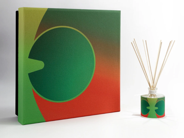 ICON DETAILS Premium - Tabacco e Agrumi - Natural stone Air freshener dispenser by IWISHYOU