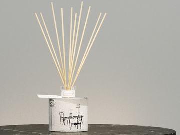 PENUMBRA ESSENTIAL Prestige - Melograno - Natural stone Air freshener dispenser by IWISHYOU