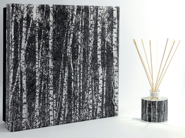 PENUMBRA Premium - Uva e Mirtilli - Natural stone Air freshener dispenser by IWISHYOU