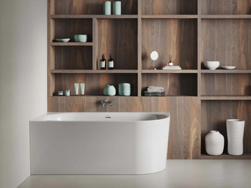 DALMA - Corner acrylic bathtub by Jacuzzi®
