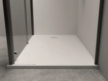 XYZ+™ - Rectangular Techstone shower tray by Jacuzzi®