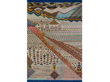 LES-1163 Antique White/Copper Tan - Rectangular handmade wool rug by Jaipur Rugs