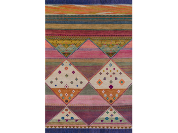 PATANG LES-1153 Antique White/Shale - Rectangular handmade wool rug by Jaipur Rugs