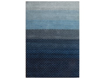 UVENUTI LRB-1585 Skyline Blue/Peacoat - Rectangular handmade rug by Jaipur Rugs