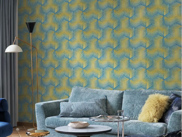CUBIC - Geometric wallpaper by Jannelli&Volpi