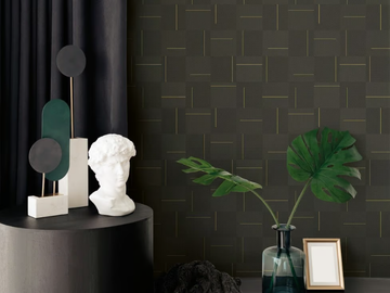 GEOMETRICO NIKKO - Geometric nonwoven wallpaper by Jannelli&Volpi