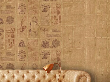 PAPIRO QUADRI - Nonwoven wallpaper by Jannelli&Volpi