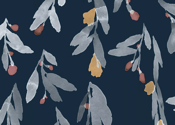 PIENI HYHMA - Washable wallpaper with floral pattern by Jannelli&Volpi