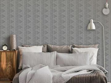 SENSU - Geometric sanitisable vinyl wallpaper by Jannelli&Volpi
