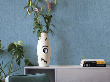 UNITO CROMIE - Textile effect vinyl wallpaper by Jannelli&Volpi