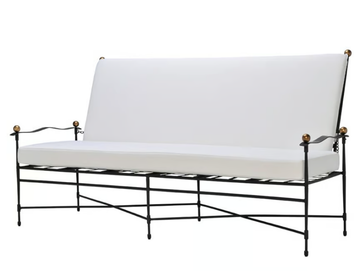 AMALFI - 3 seater recliner stainless steel garden sofa by JANUS et Cie