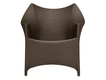 AMARI - JanusFiber® garden armchair with armrests by JANUS et Cie