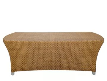 AMARI - Rectangular low JanusFiber® garden side table by JANUS et Cie