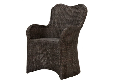 BUTTERFLY - Synthetic fibre garden armchair with armrests by JANUS et Cie