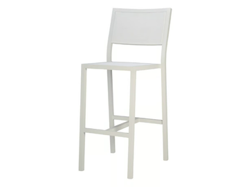 DUO - Garden stool with back by JANUS et Cie