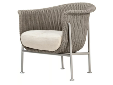 GINA - Polyolefin yarn ropes lounge chair by JANUS et Cie