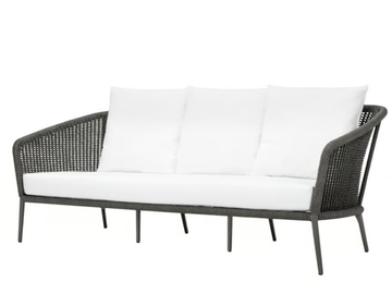 KNOT - 3 seater olefin rope sofa by JANUS et Cie